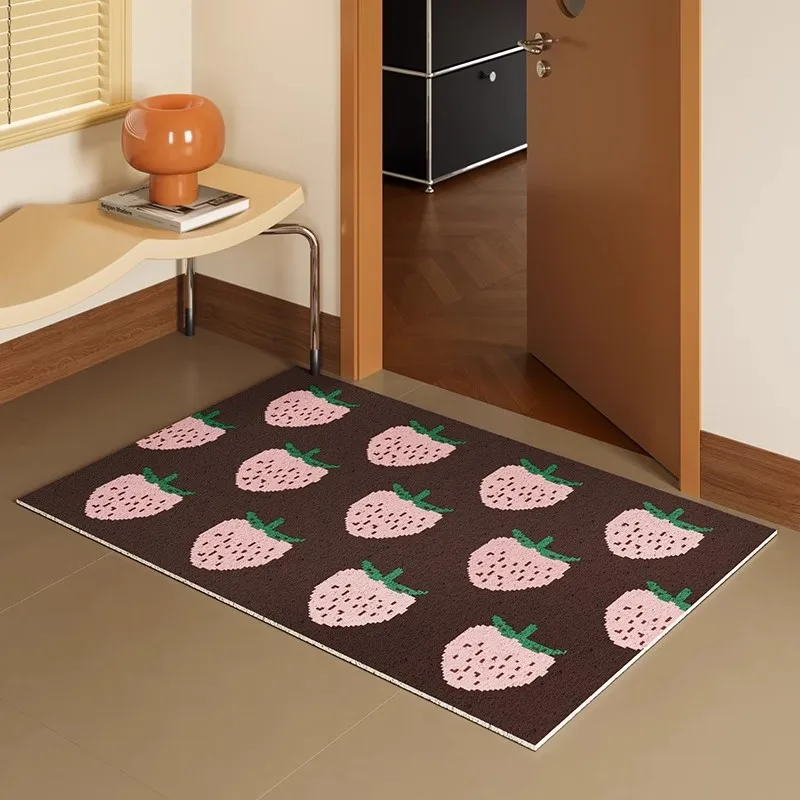 PVC Strawberry Welcome Doormat – Anti-Dust & Anti-Slip - Image 5
