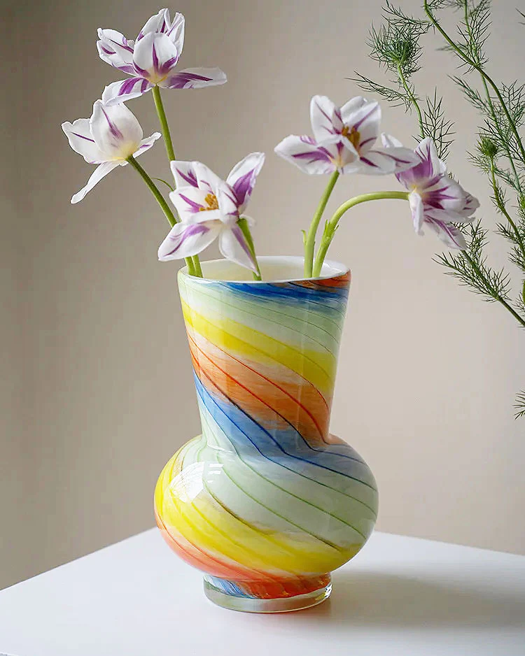Rainbow Chubby Vase - Image 3