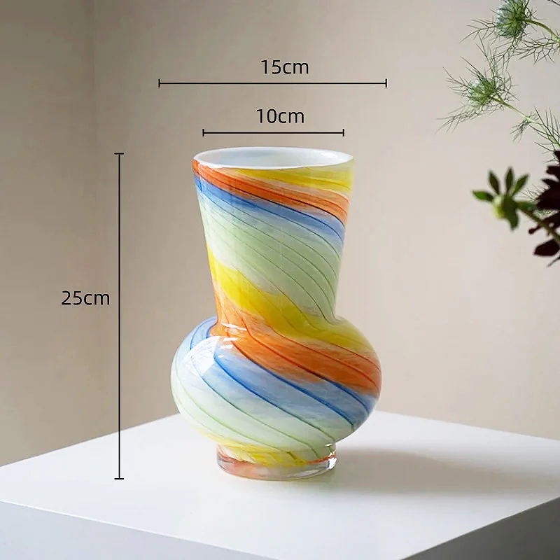 Rainbow Chubby Vase - Image 6