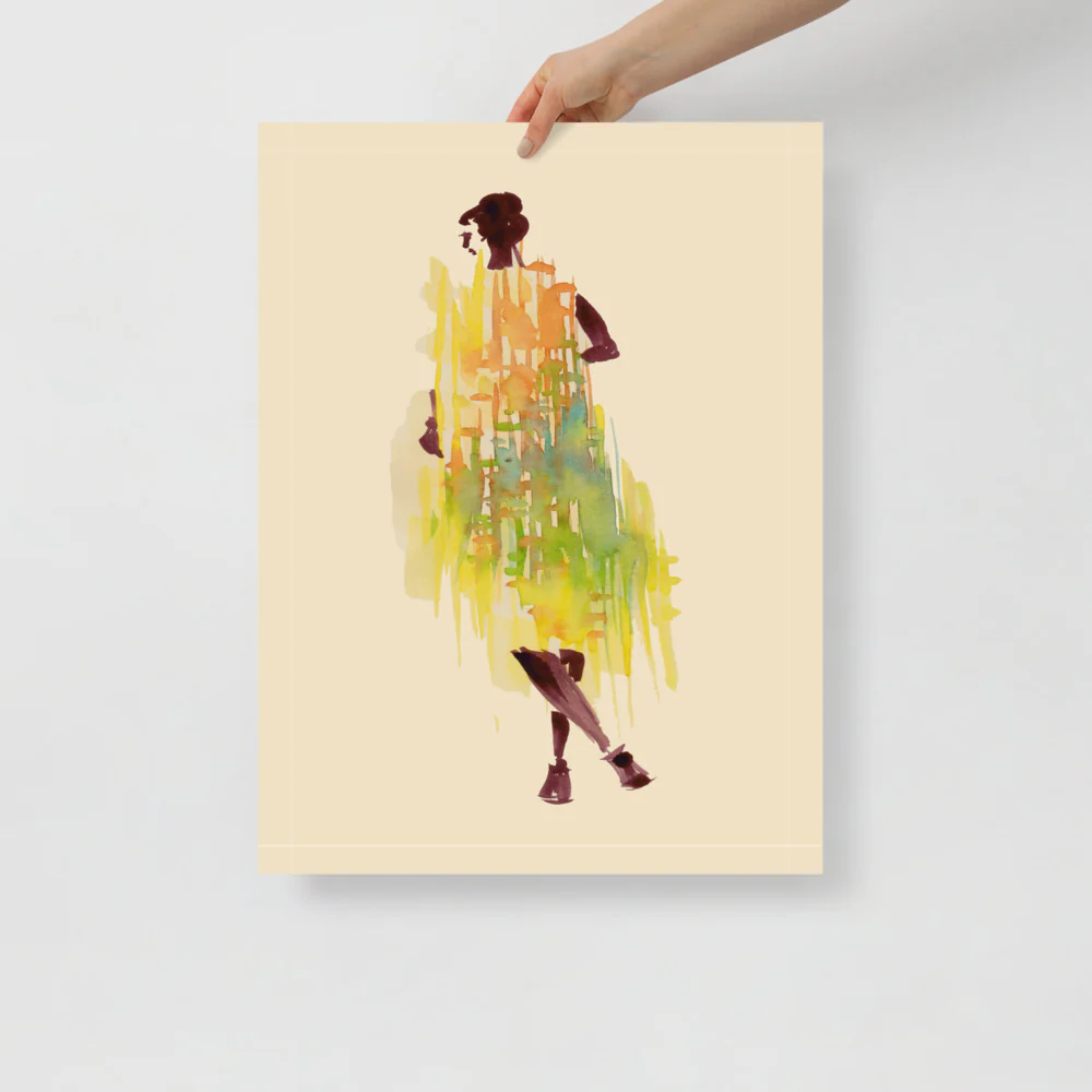 Rainbow Coat Wall Art - Image 5