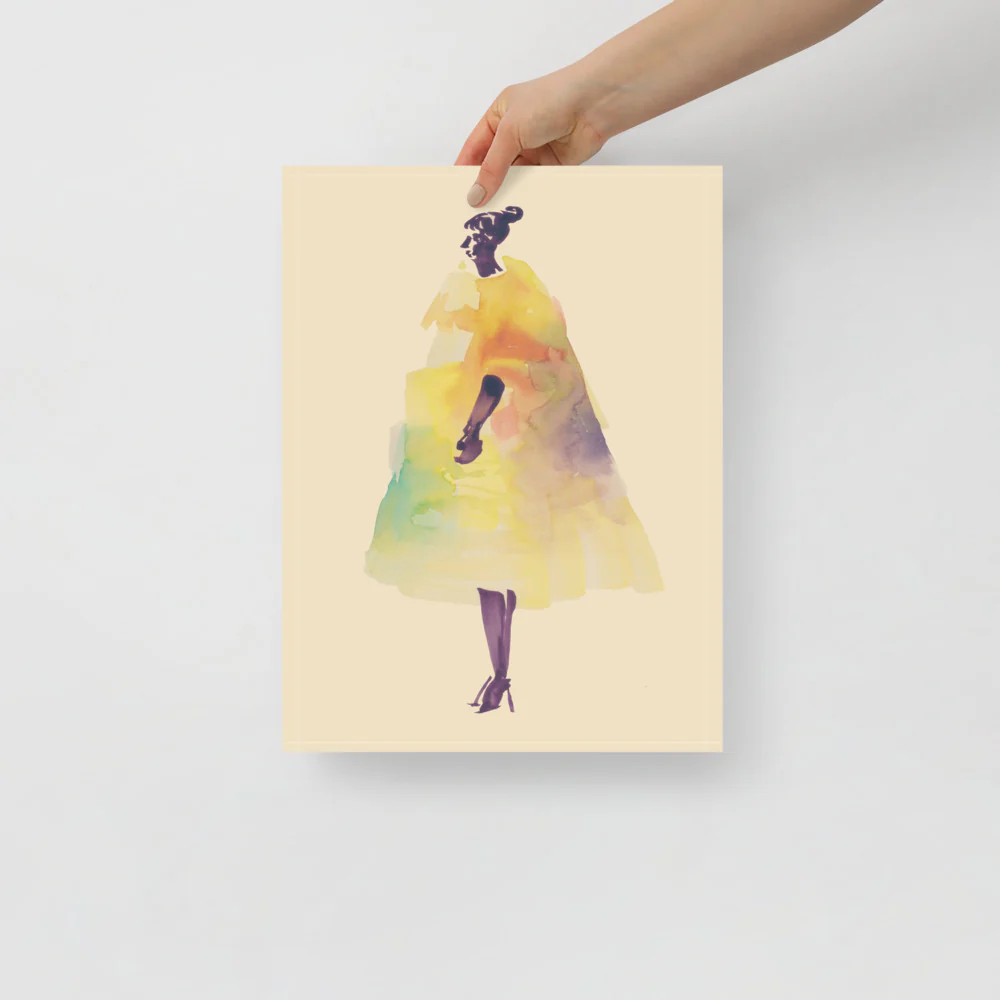 Rainbow Coat Wall Art - Image 2