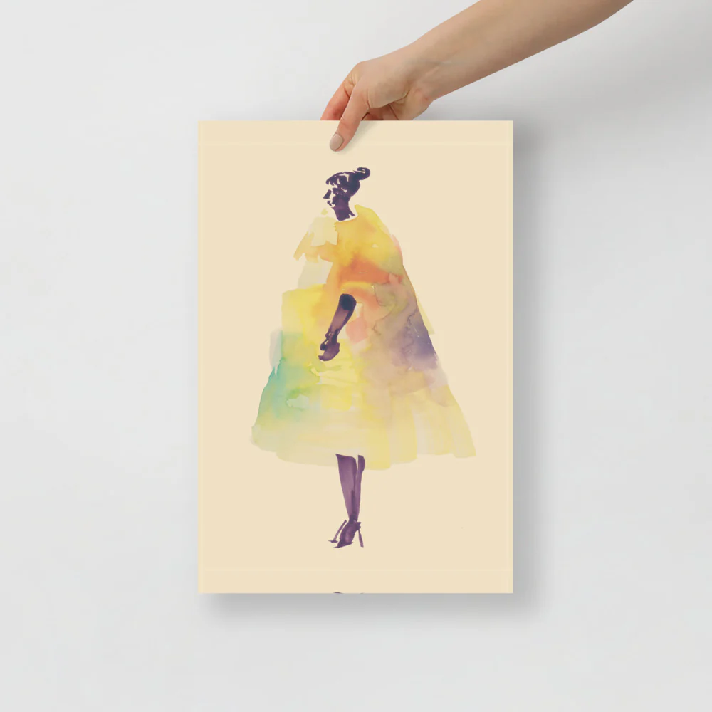 Rainbow Coat Wall Art - Image 3