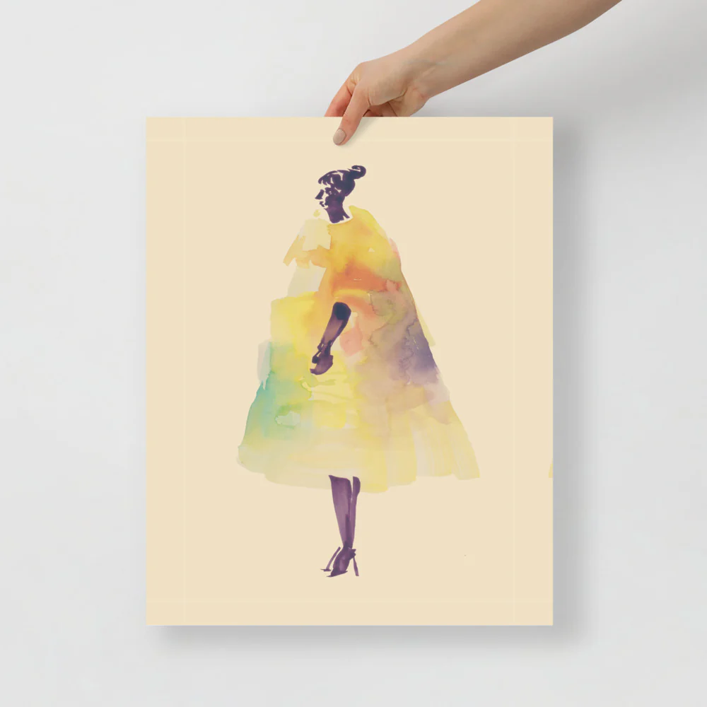 Rainbow Coat Wall Art - Image 4