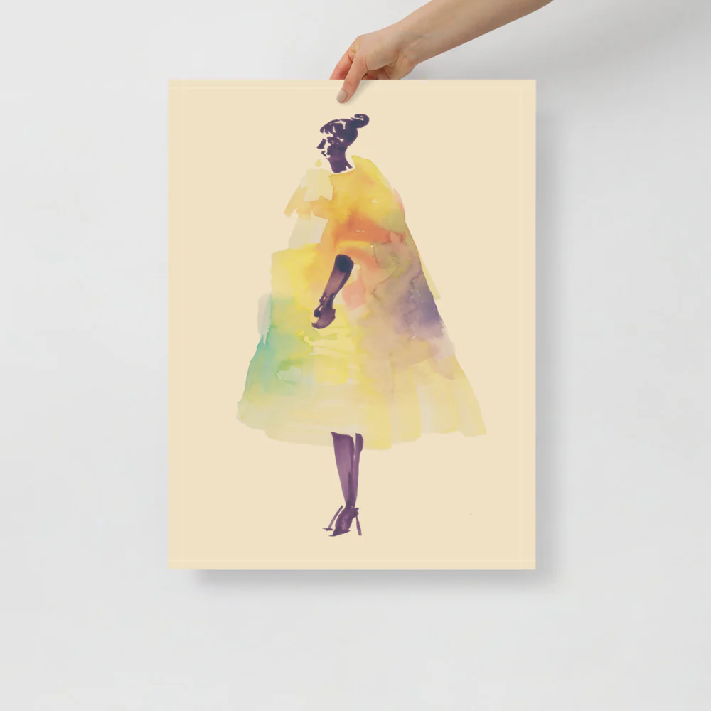 Rainbow Coat Wall Art - Image 5