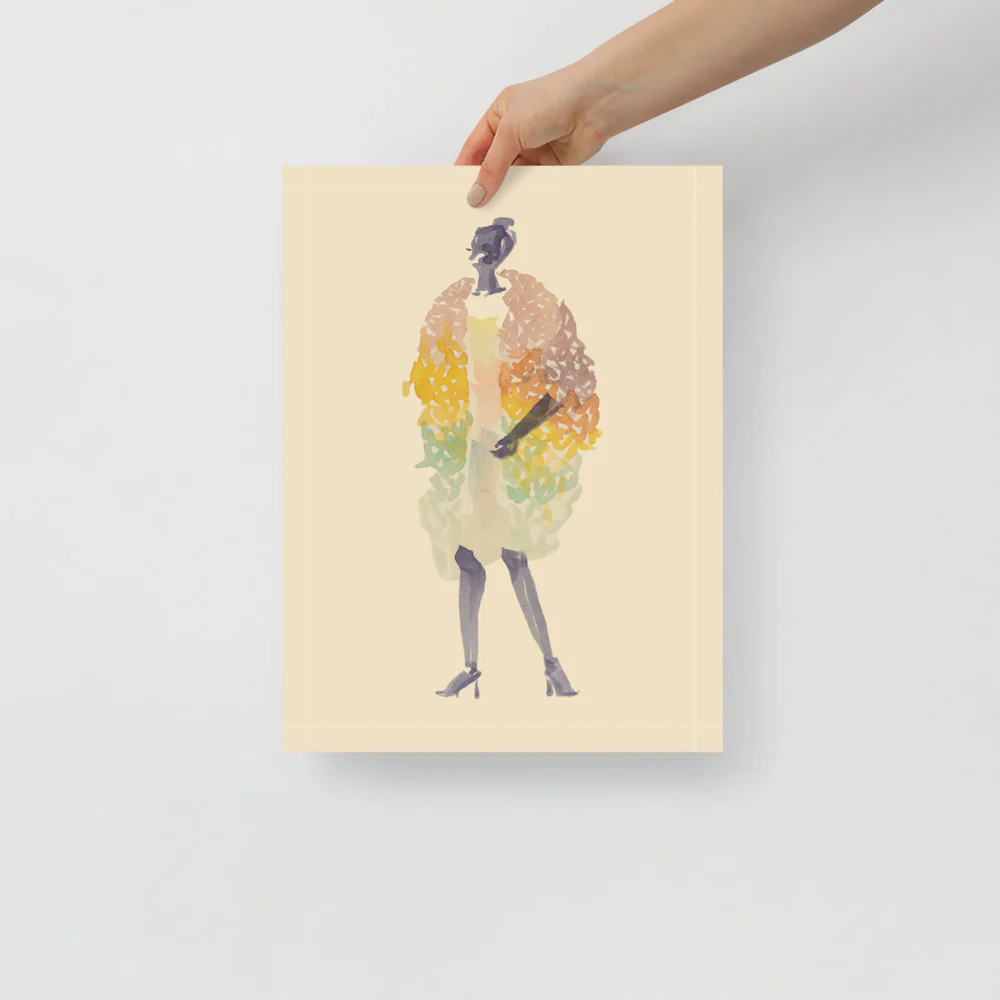 Rainbow Coat Wall art - Image 2