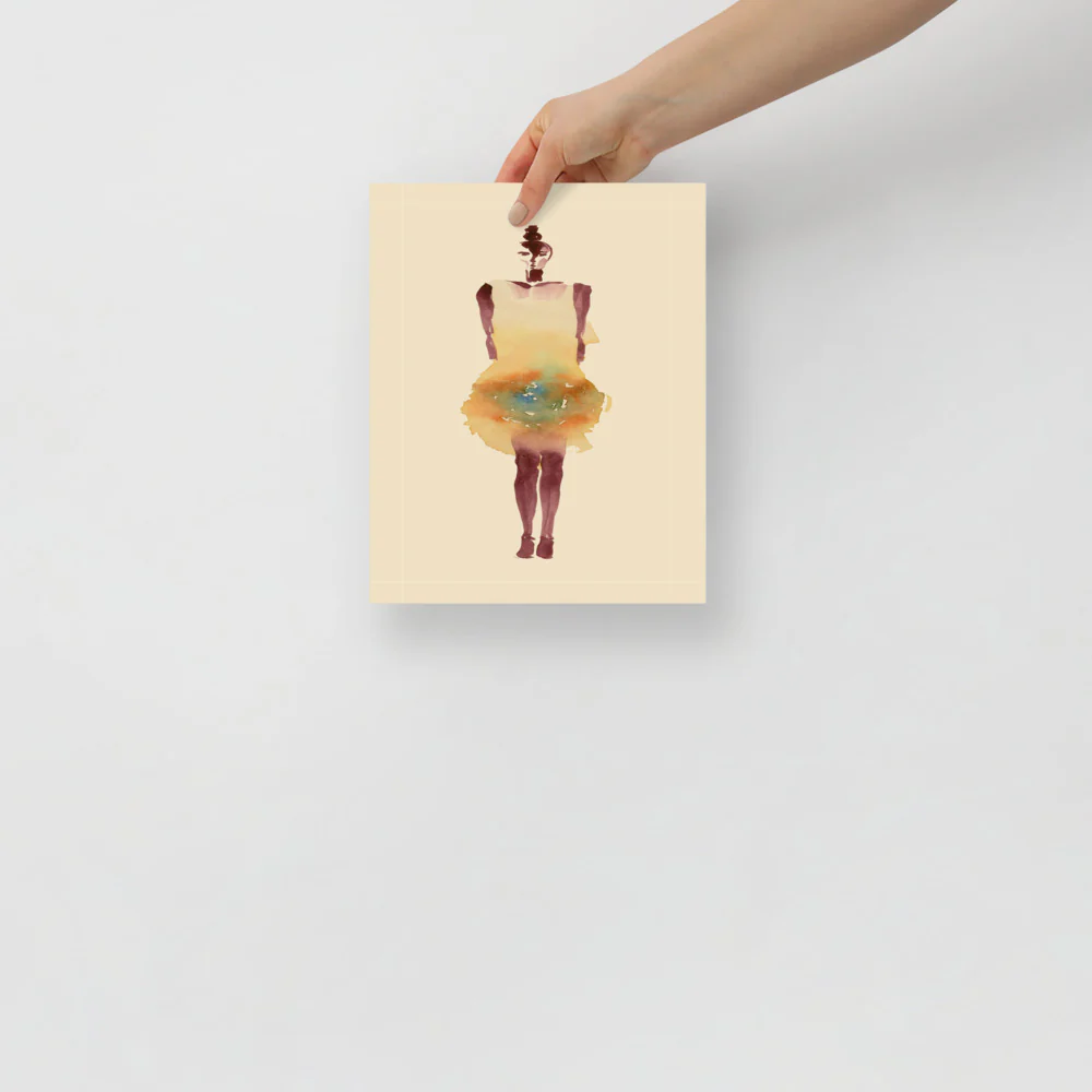 Rainbow Dress Wall Art - Image 7