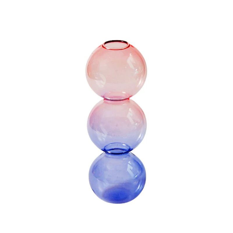 Rainbow Gradient Glass Candle Holder - Image 19
