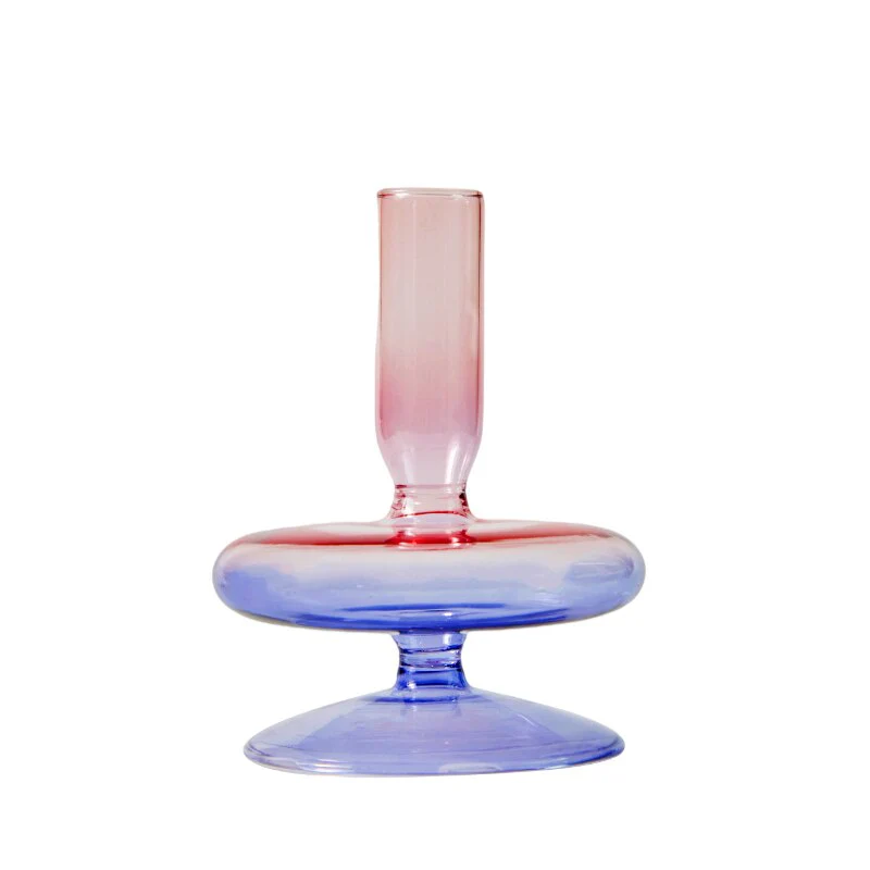 Rainbow Gradient Glass Candle Holder - Image 21