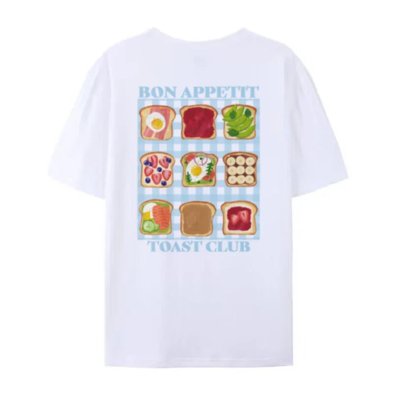 Retro Aesthetic Breakfast Graphic Tee