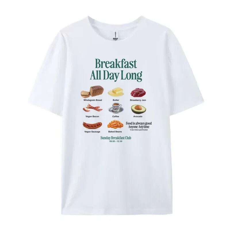 Retro Breakfast Club T-Shirt - Image 2