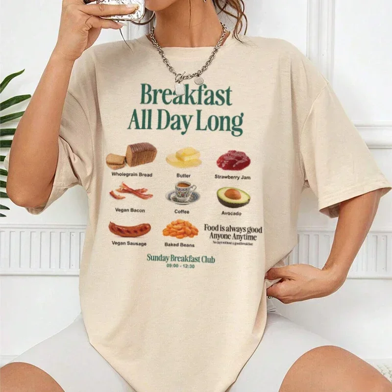 Retro Breakfast Club T-Shirt - Image 5
