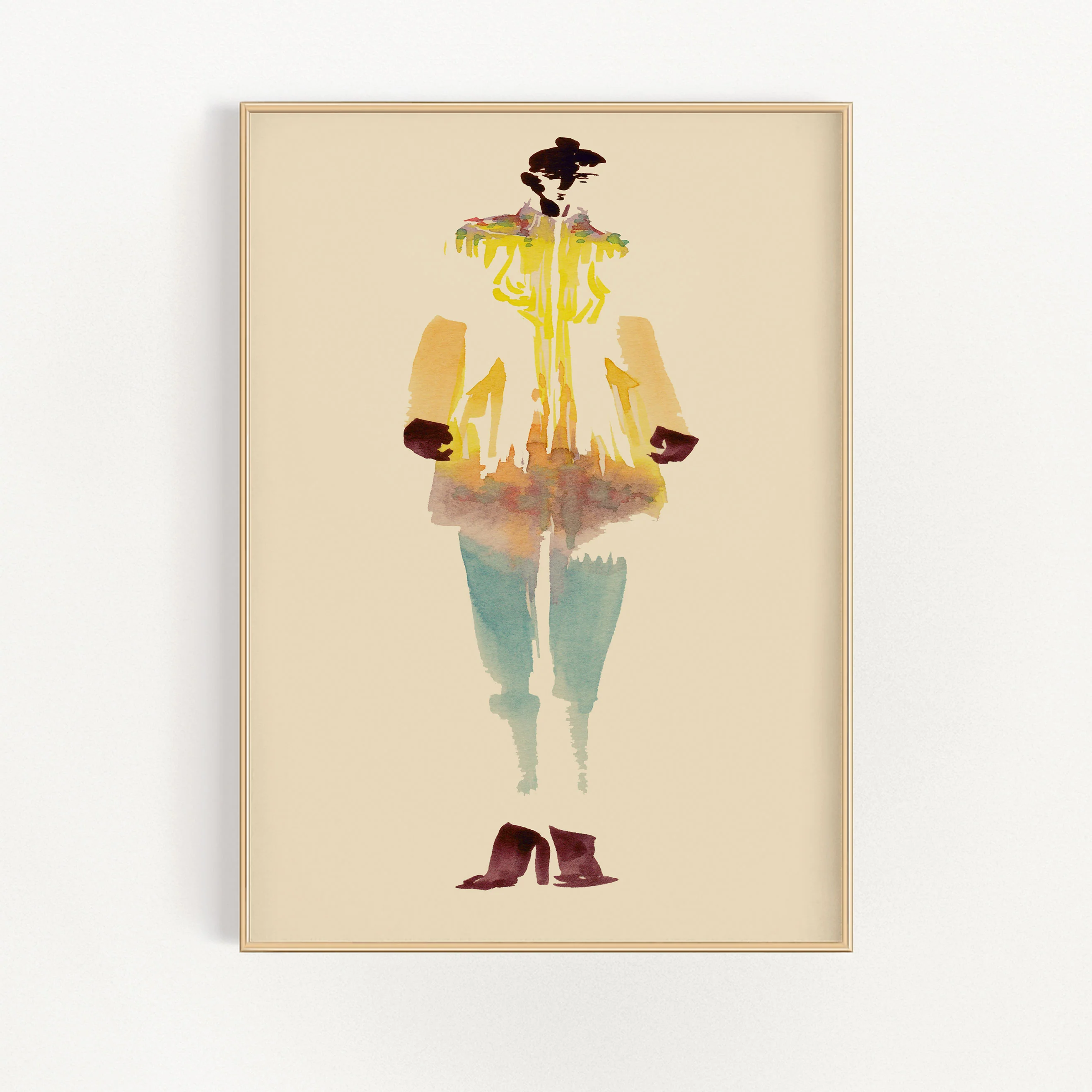 Retro Coat Wall Art