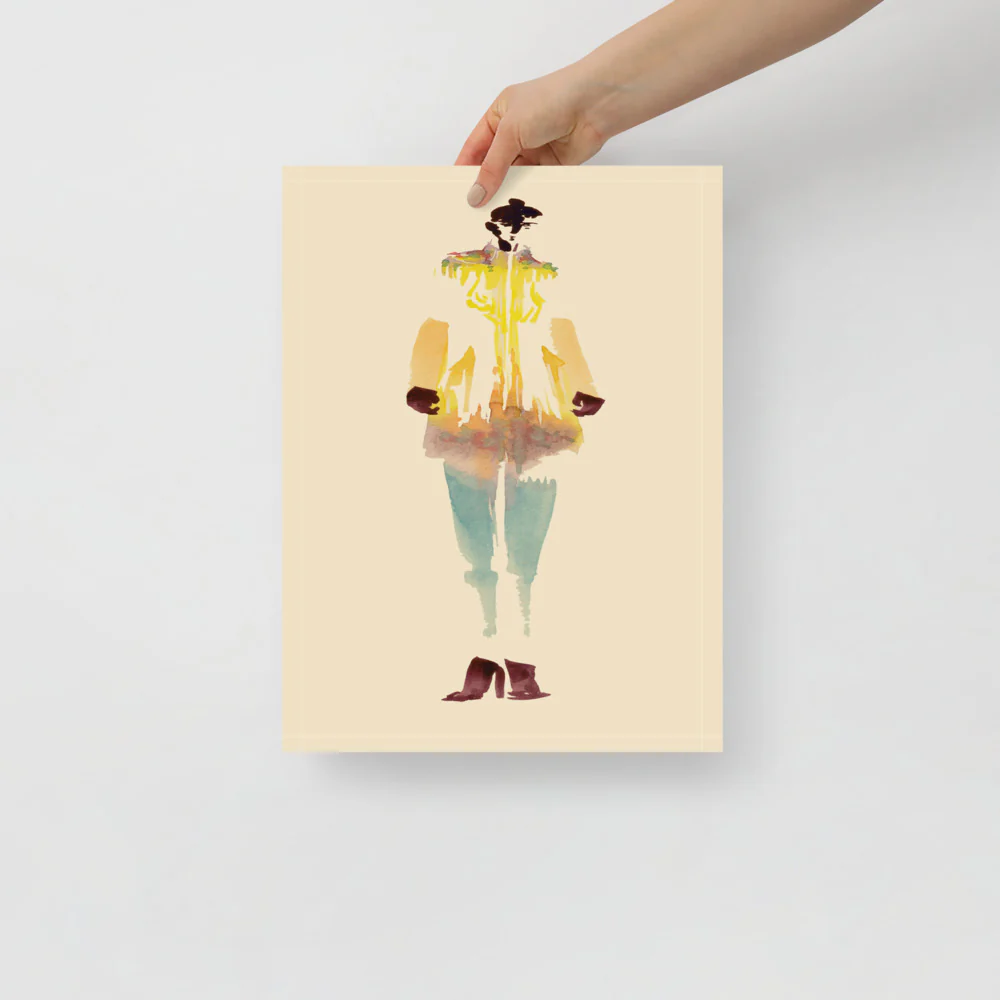 Retro Coat Wall Art - Image 2