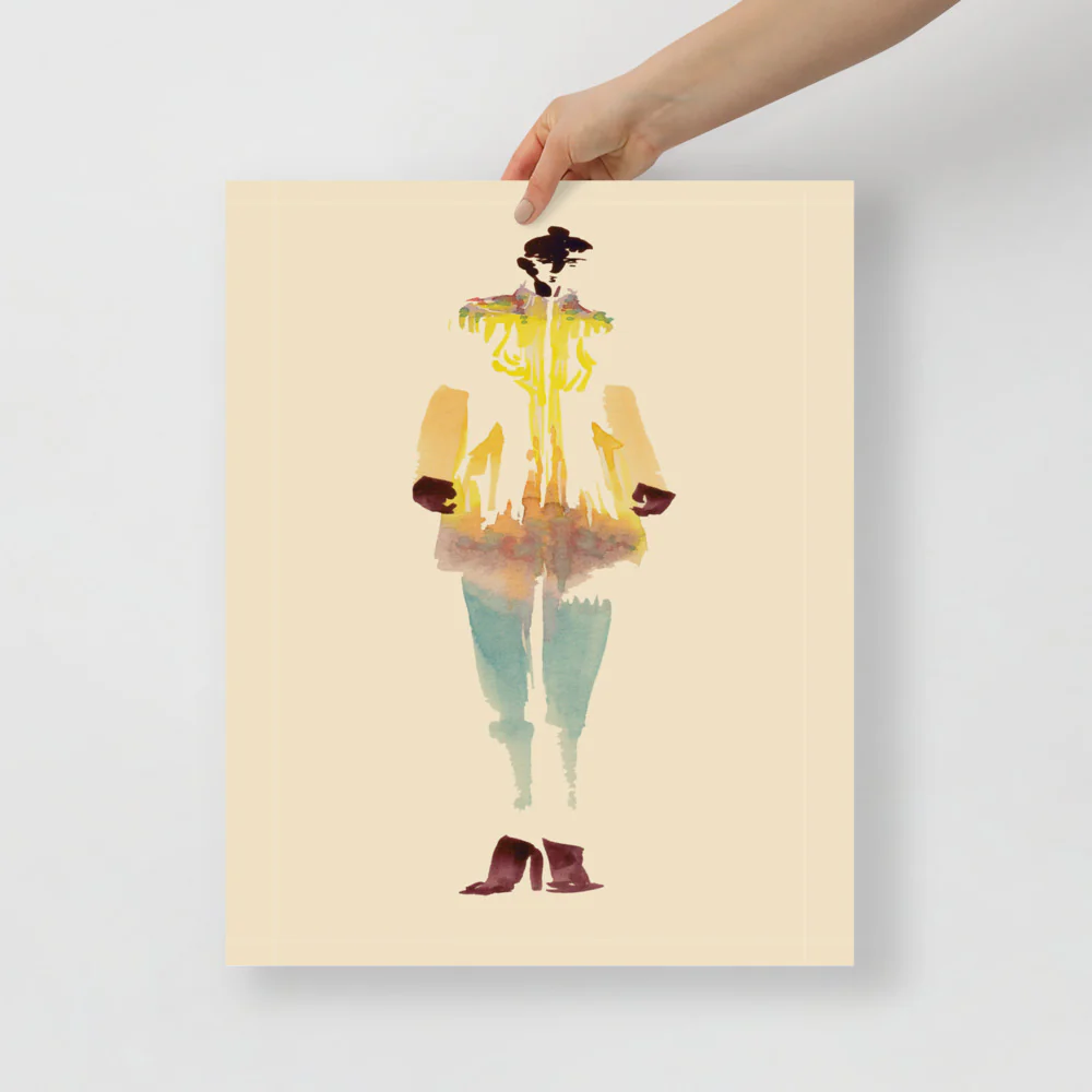 Retro Coat Wall Art - Image 4