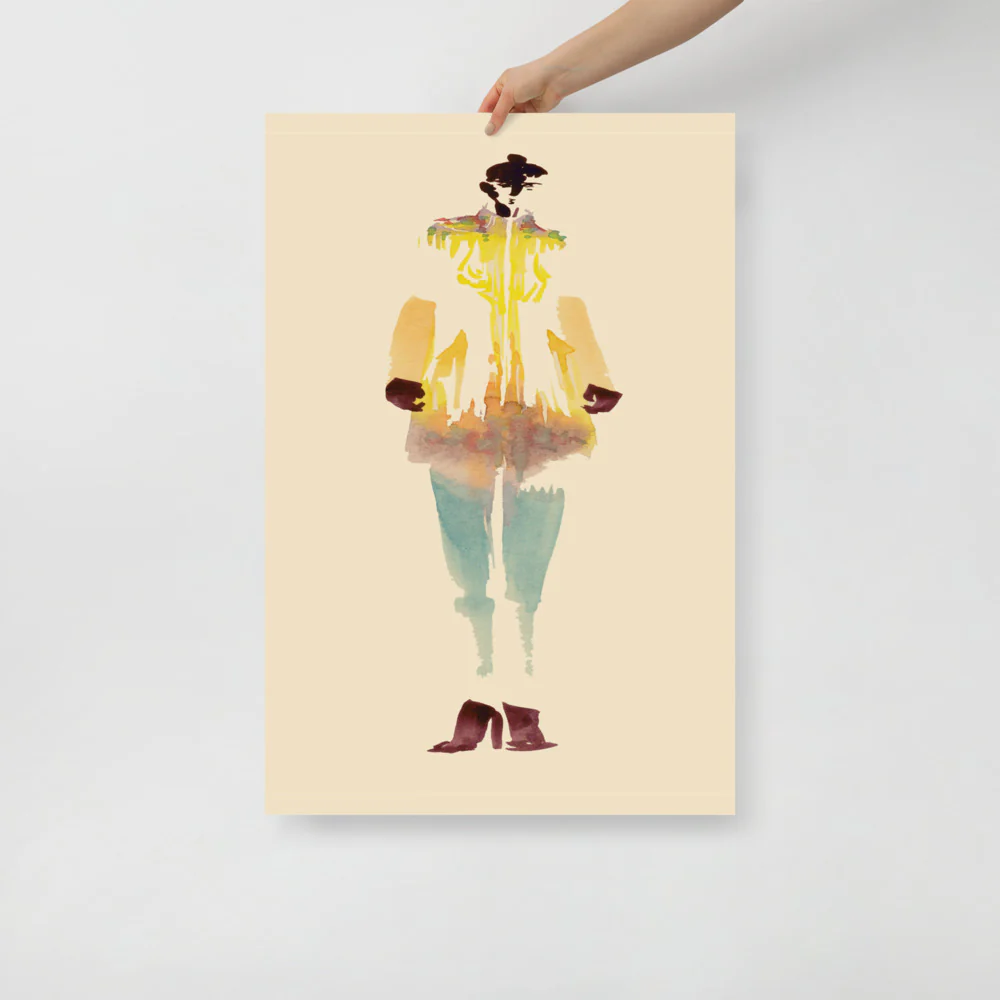 Retro Coat Wall Art - Image 6