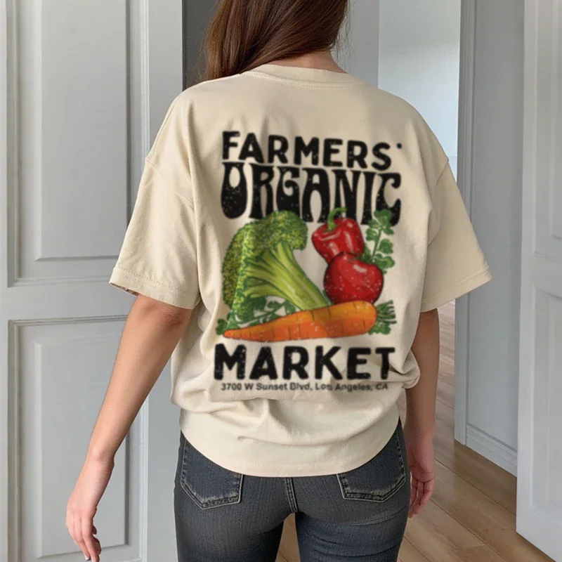 Retro Farmers Market T-Shirt