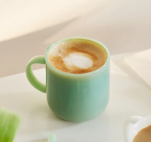 Retro Jade Glass Mug - Image 6