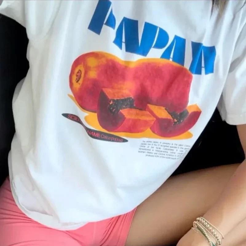 Retro Papaya T-Shirt - Image 2