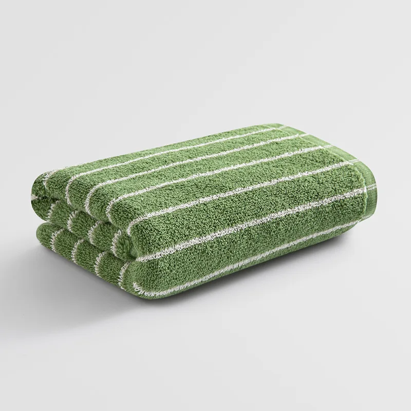 Retro Striped Cotton Towel - Image 11