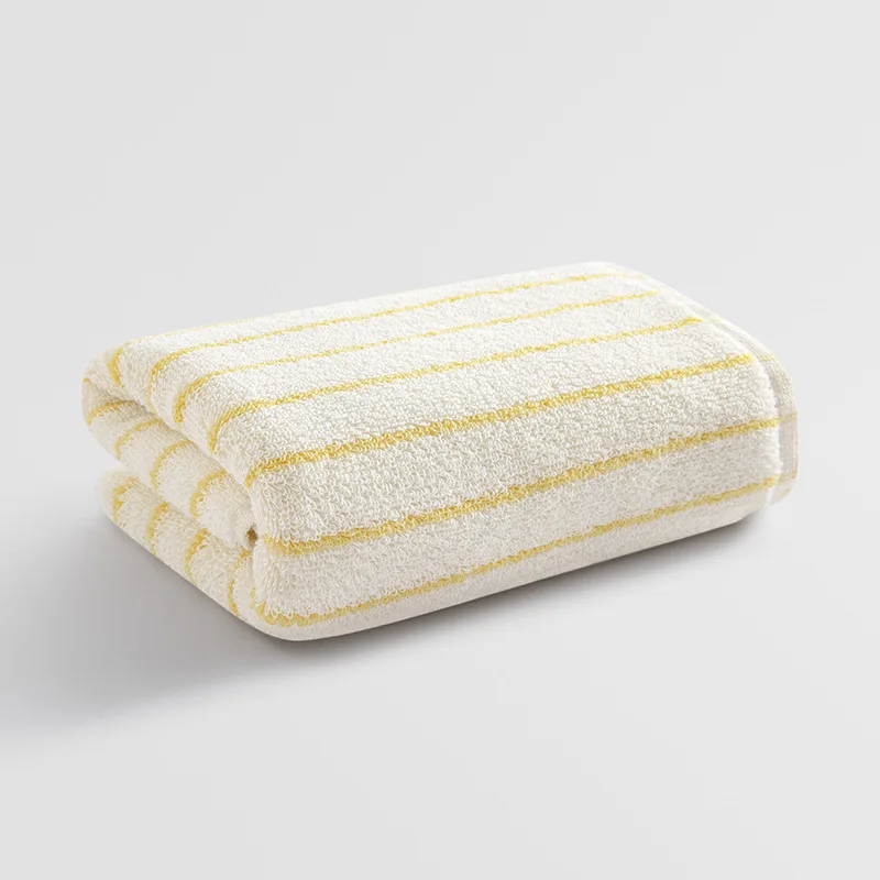 Retro Striped Cotton Towel - Image 12