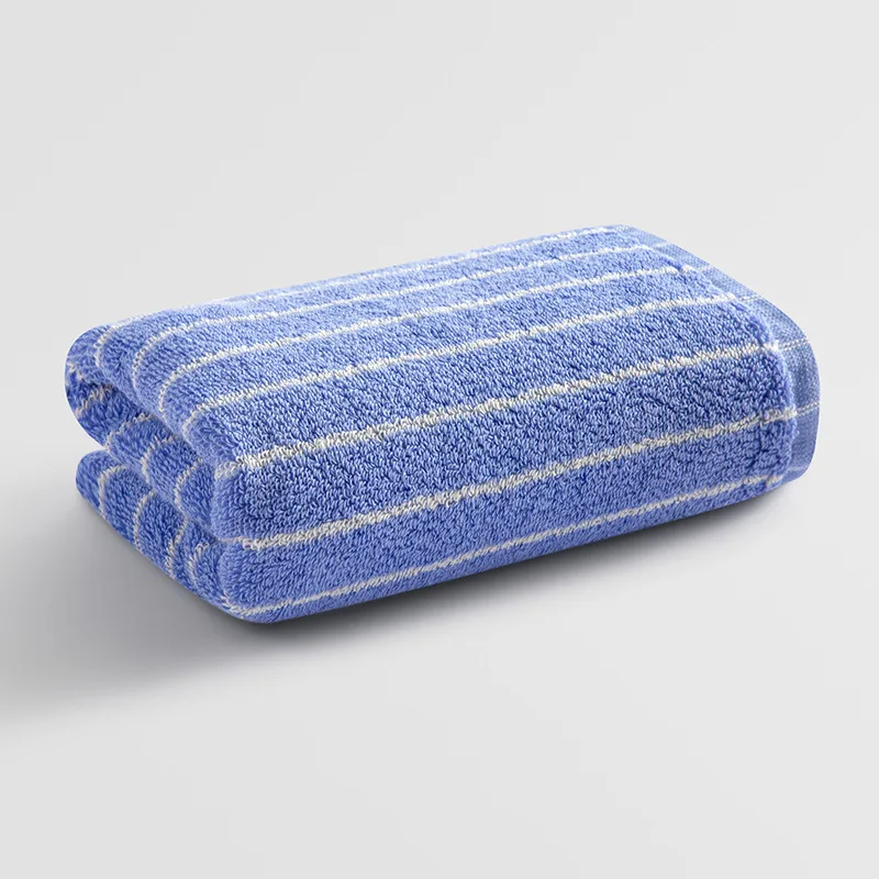 Retro Striped Cotton Towel - Image 9