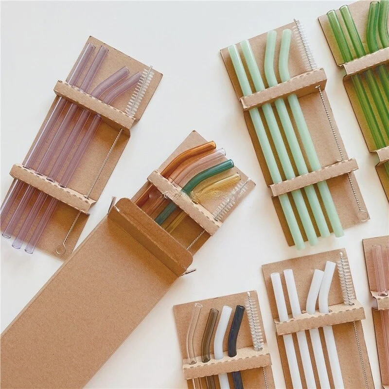 Reusable Glass Straw Set - Image 10