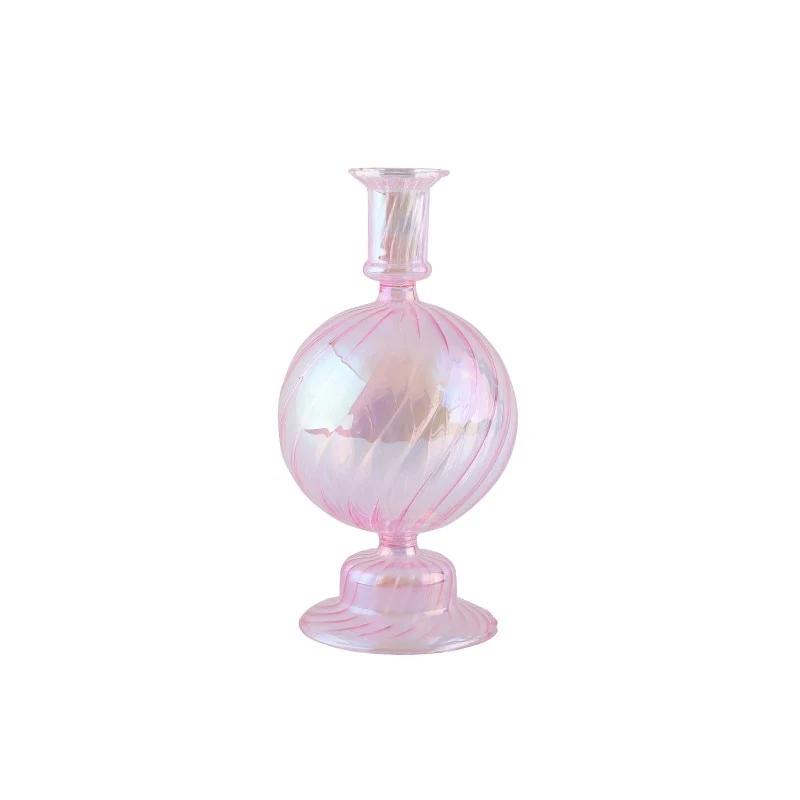 Ribbed Glass Candleholders - Mermaid - Image 16