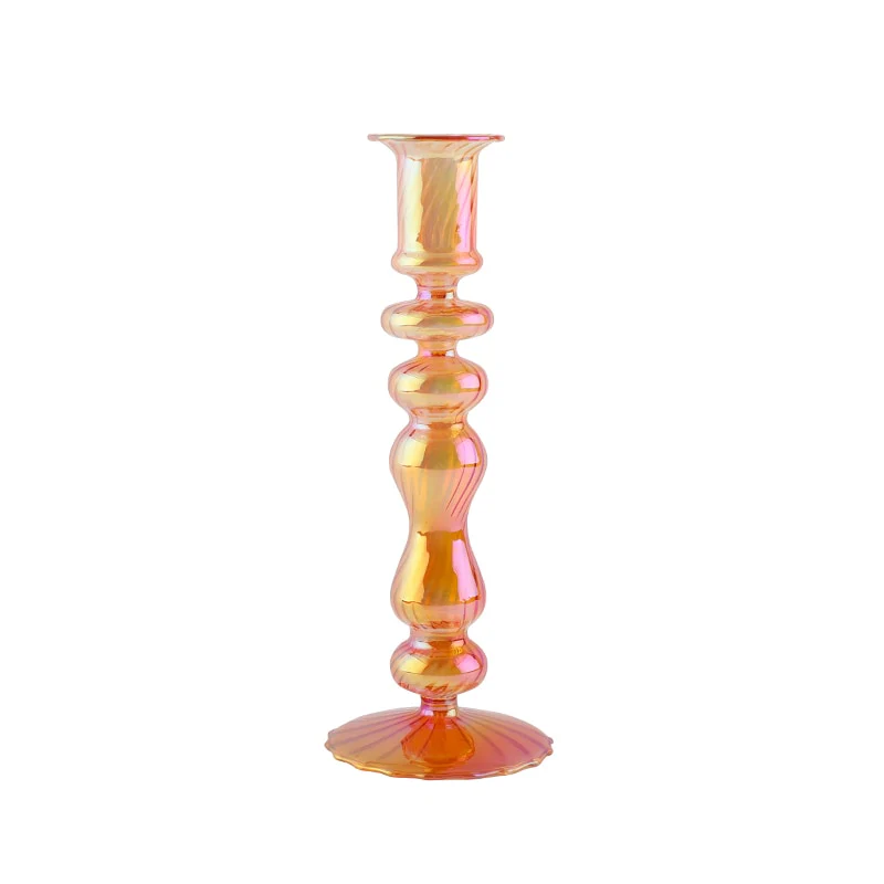 Ribbed Glass Candleholders - Mermaid - Image 23