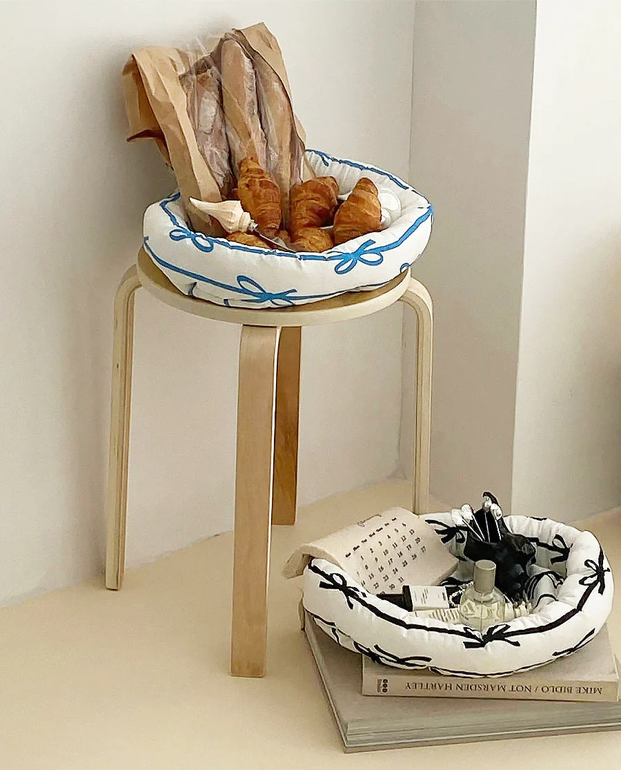 Ribbon Stripe Basket - Image 5