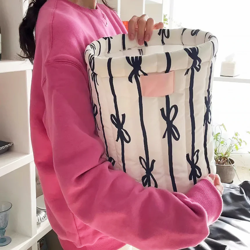 Ribbon Stripe Cotton Storage - Image 2