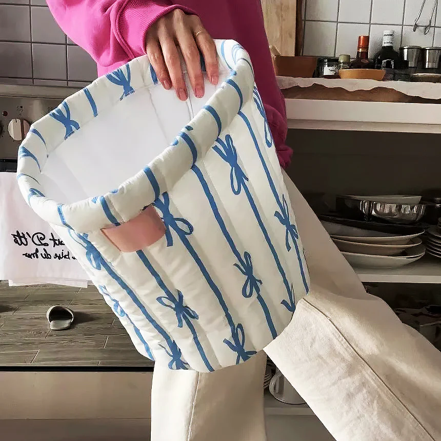 Ribbon Stripe Cotton Storage - Image 3