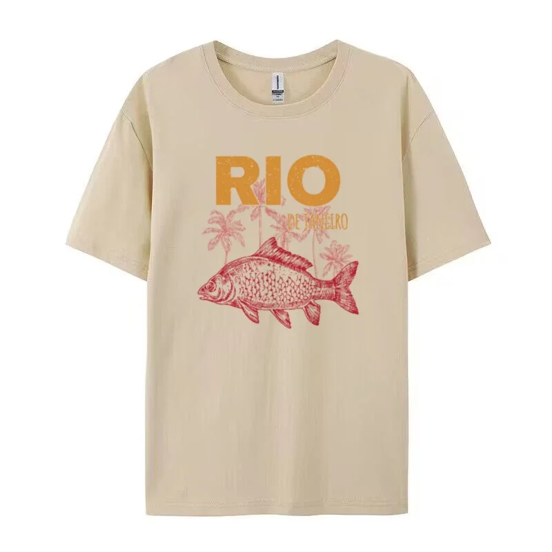 Rio De Janeiro Tropical Beach T-Shirt - Image 3