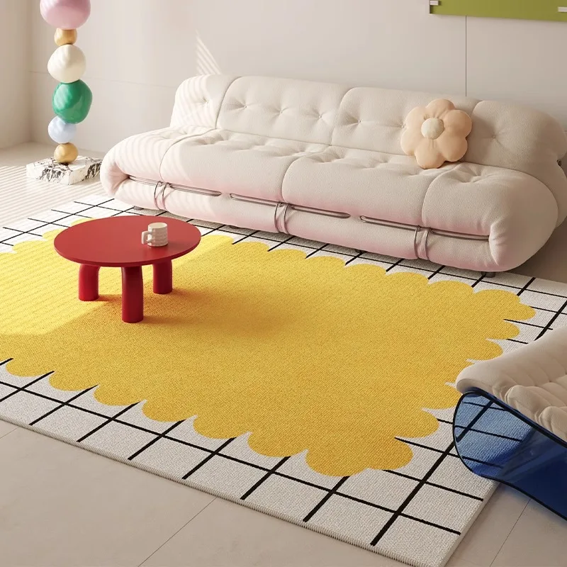 Scallop & Grid Tufted Rug - Image 7