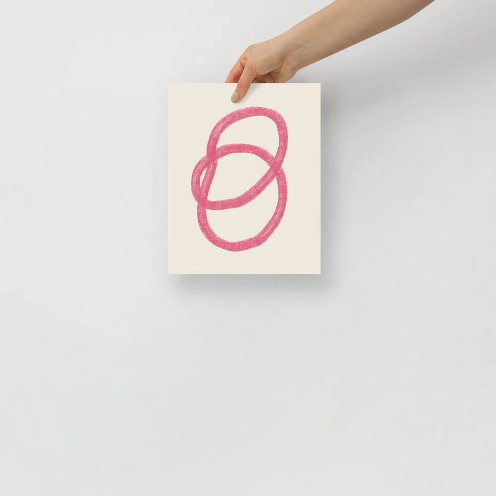 Scribble 1 Wall Art - Image 2