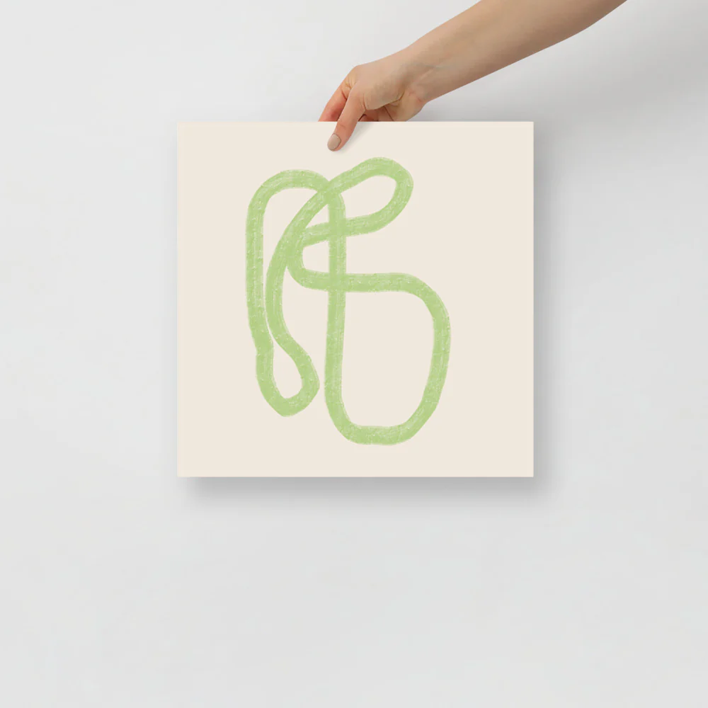 Scribble 3 Wall Art - Image 7