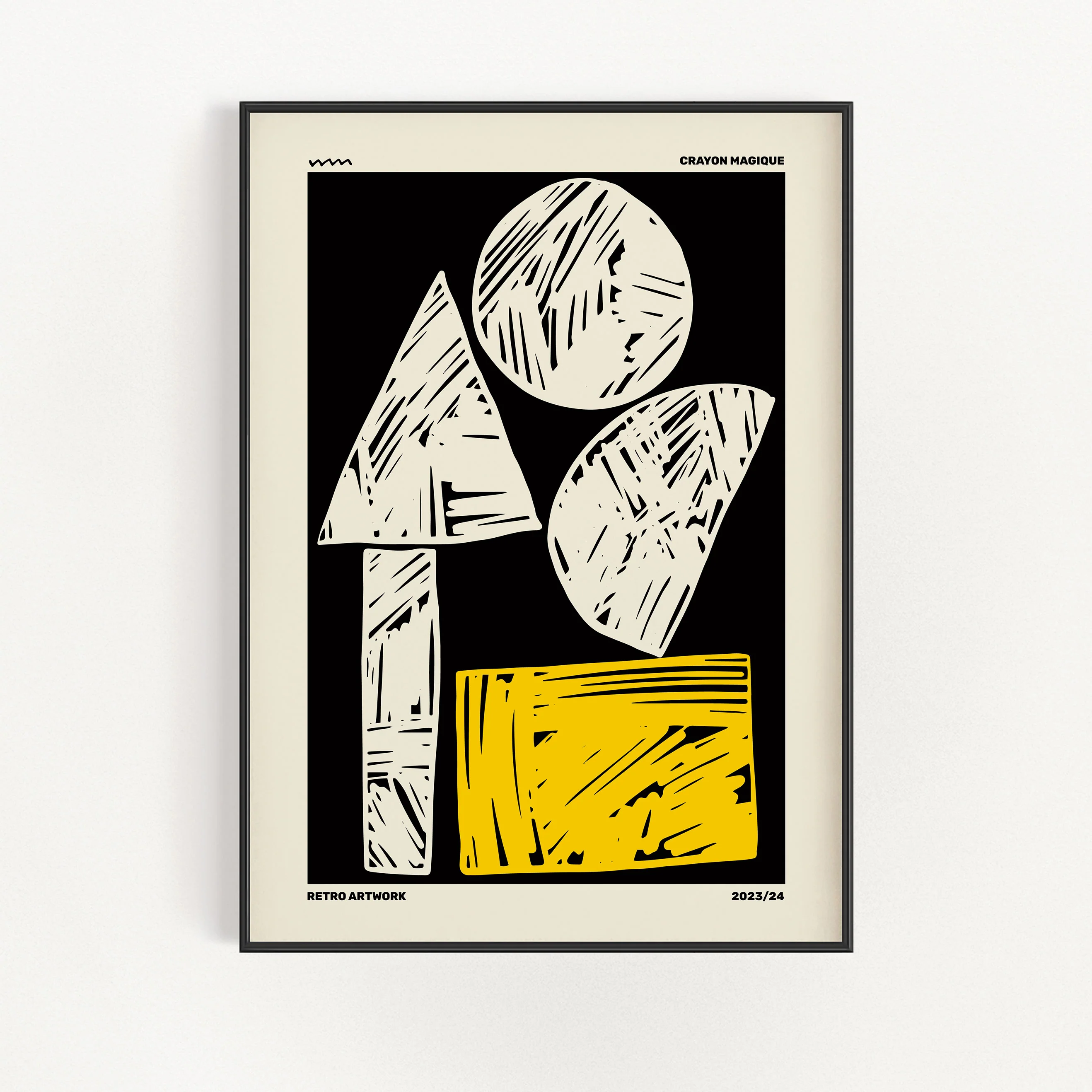 Scribble in Black 1