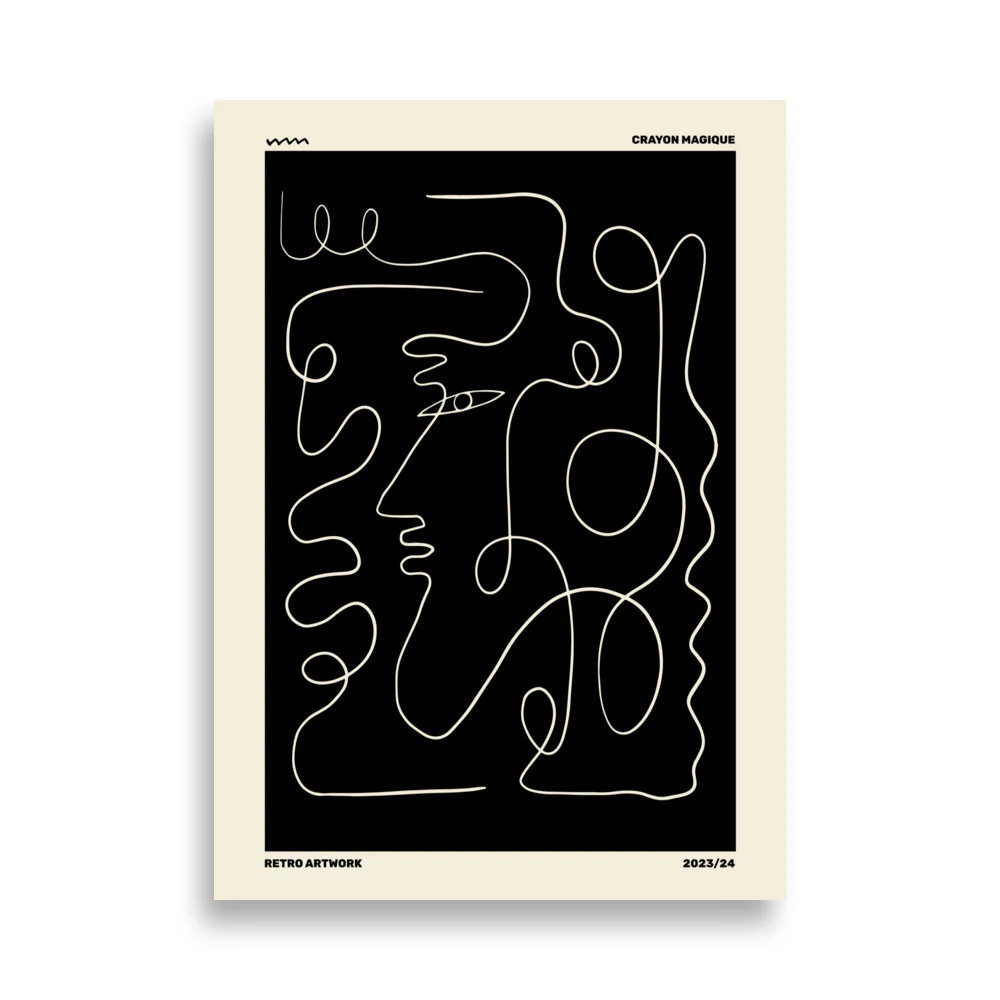 Scribble in black 4 - Image 4