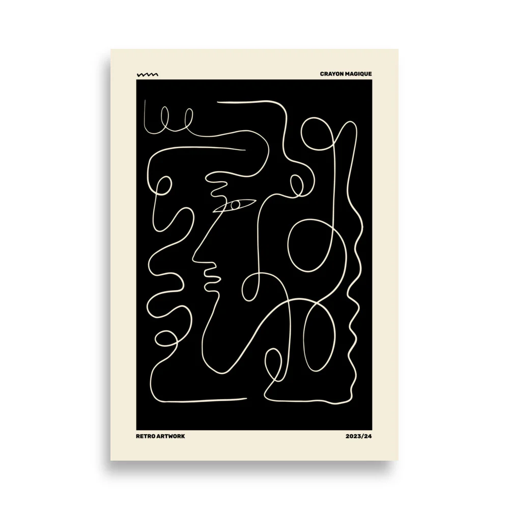 Scribble in black 4 - Image 6