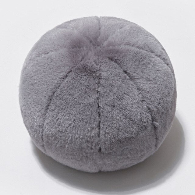 Short Fur Ball Pillow - Image 13