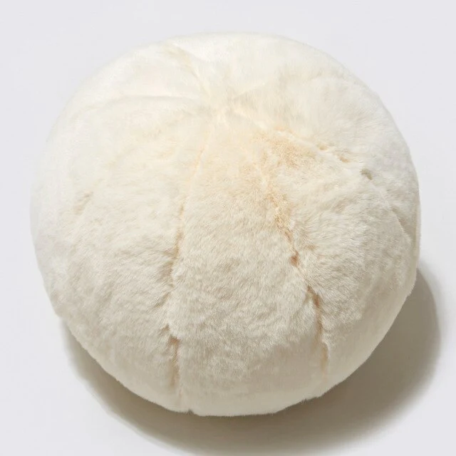 Short Fur Ball Pillow - Image 8