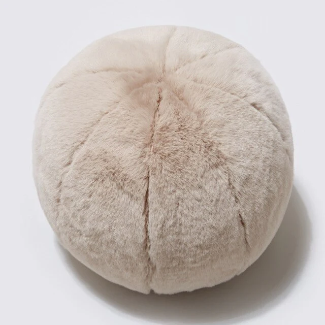 Short Fur Ball Pillow - Image 9