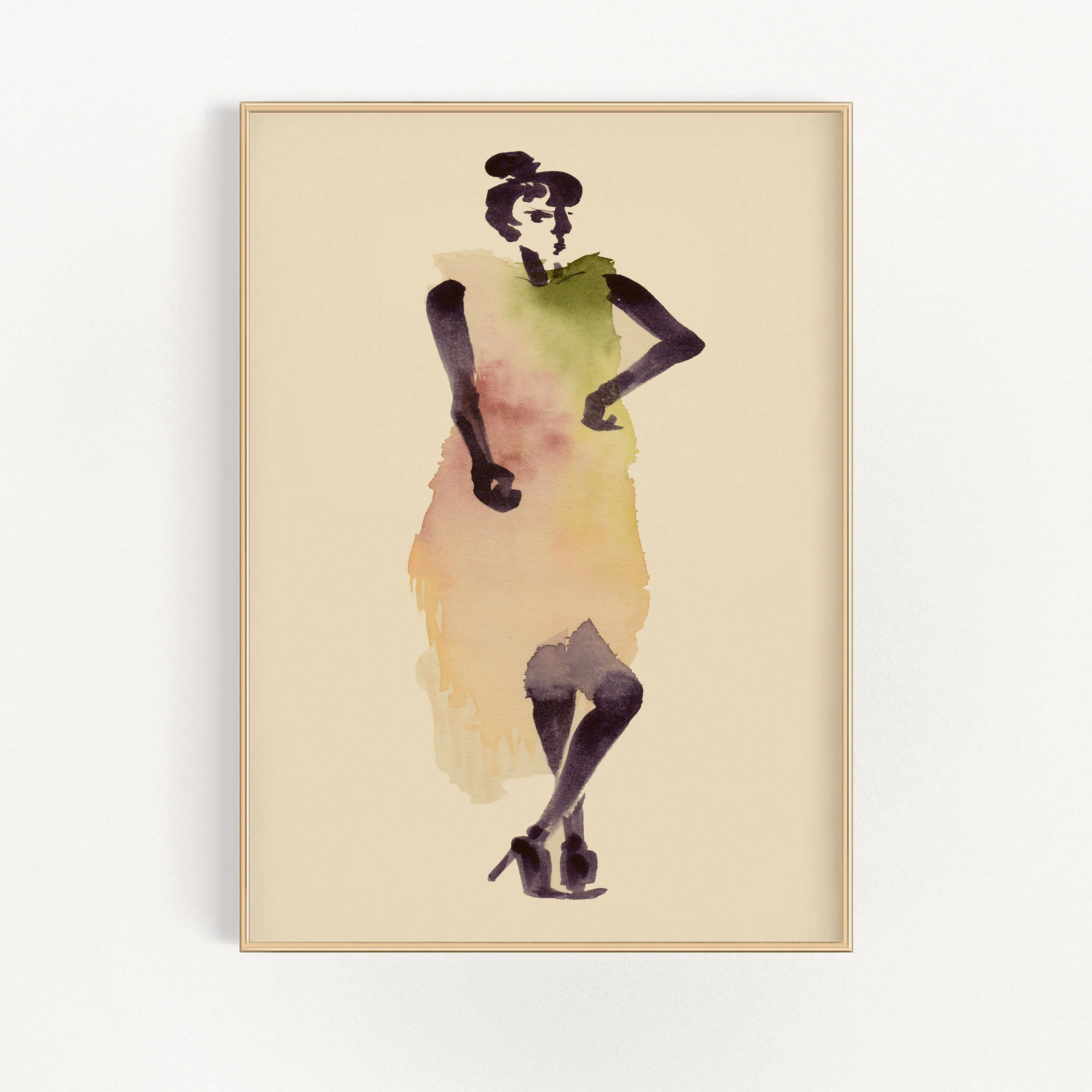 Silky Dress Wall Art