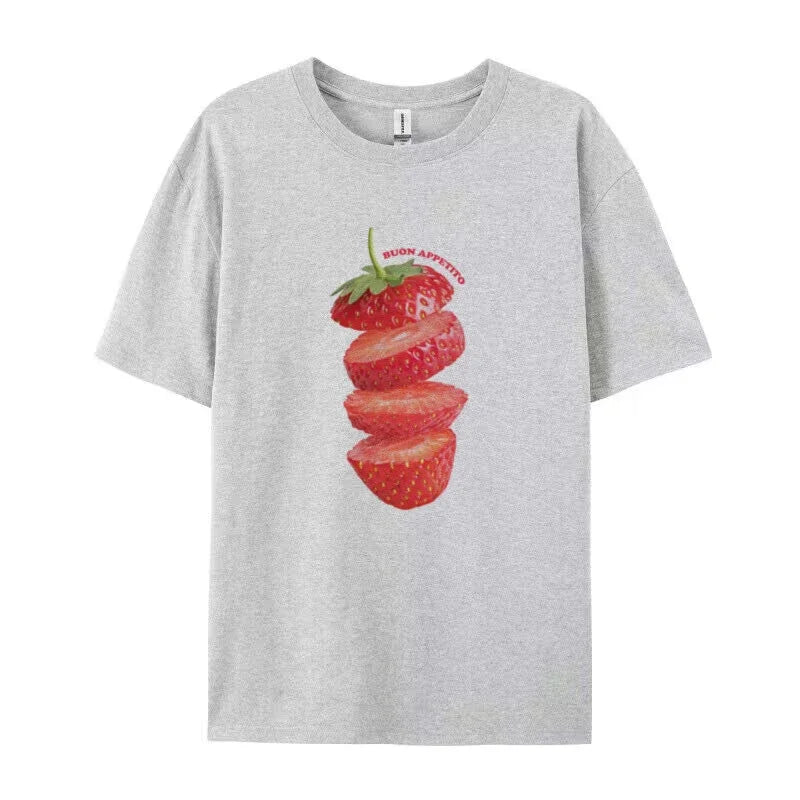 Sliced Strawberry T-Shirt - Image 3