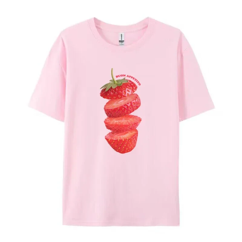 Sliced Strawberry T-Shirt - Image 4