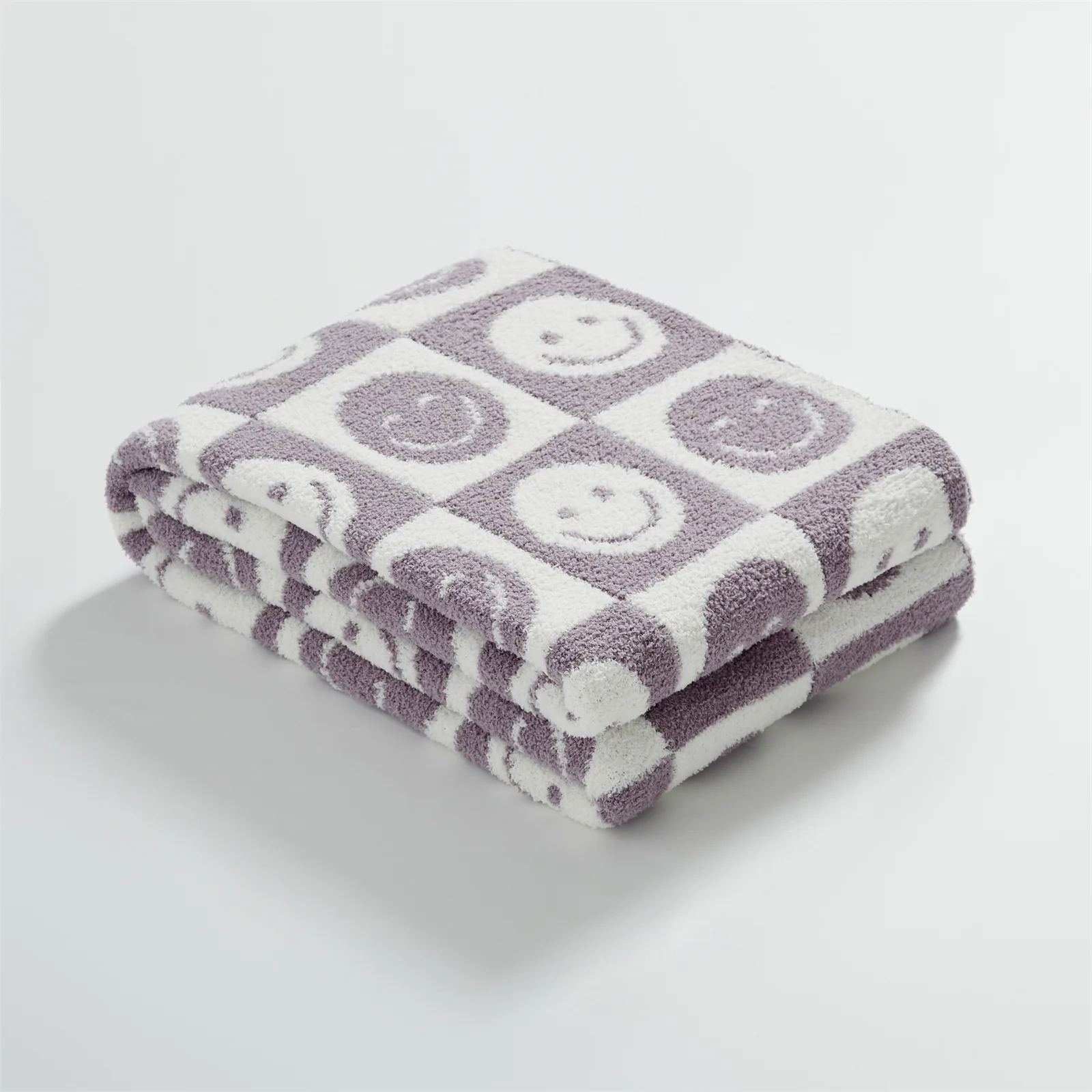 Smiley Checkered Blanket - Image 7