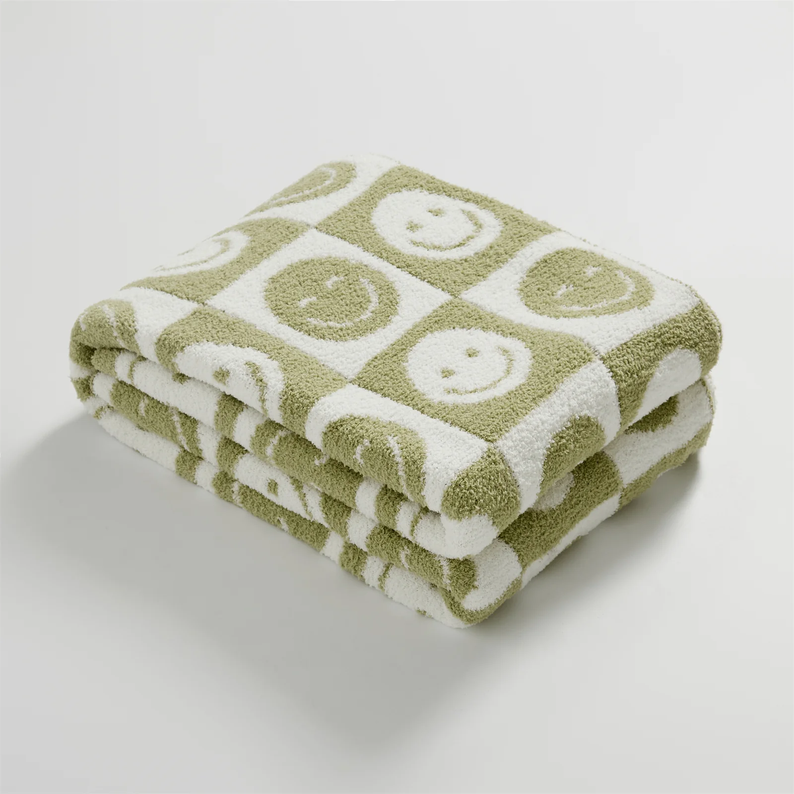 Smiley Checkered Blanket - Image 8