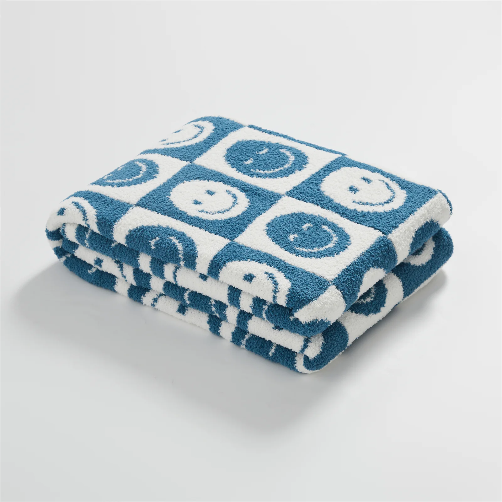 Smiley Checkered Blanket - Image 9
