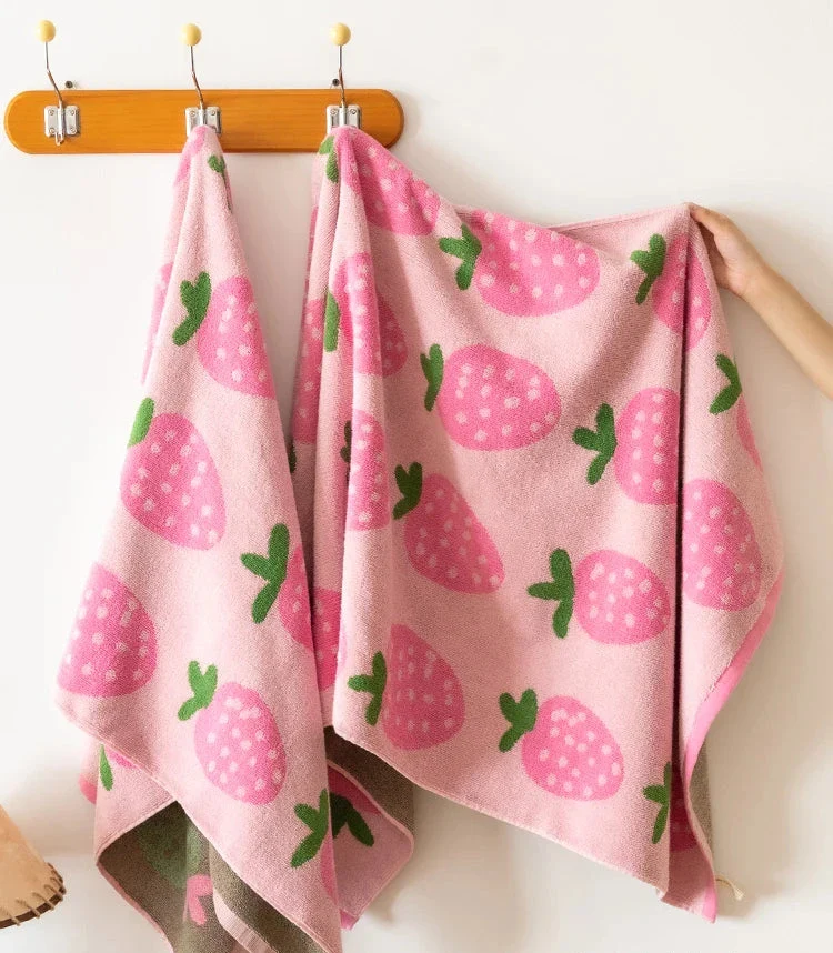 Strawberries Towel - Image 2