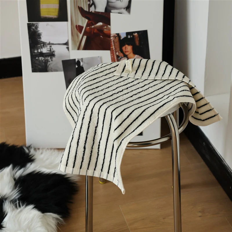 Stripe Cotton Towel - Image 3
