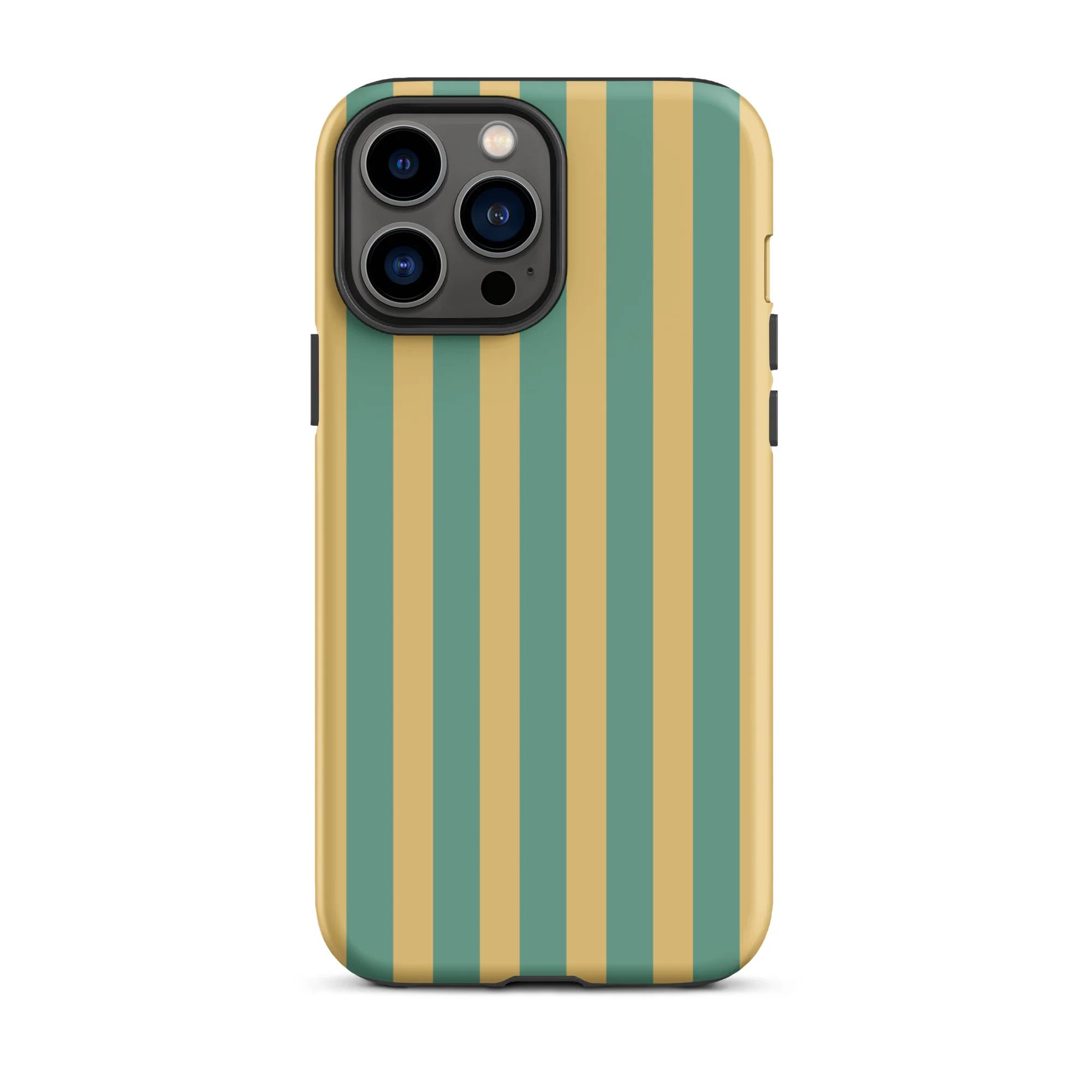 Stripe iPhone® Case - Mint, Yellow - Image 11